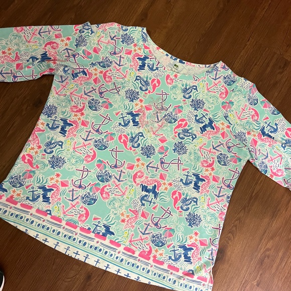 PALM HARBOUR WOMENS BLOUSE.   #52 - Picture 3 of 5